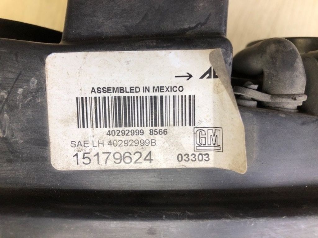 25970915 | Фара лев. CHEVROLET TRAILBLAZER 01-08 - Фото 8