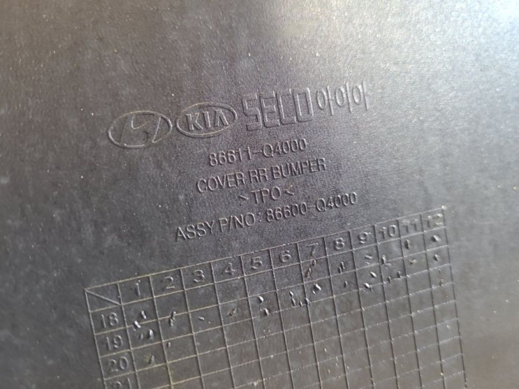 86610 Q4030 | Бампер задній KIA NIRO DE 16-22 - Фото 9