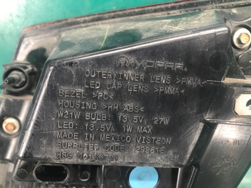 68078517AD | Ліхтар внутрішній лів. DODGE JOURNEY 08-20 - Фото 4