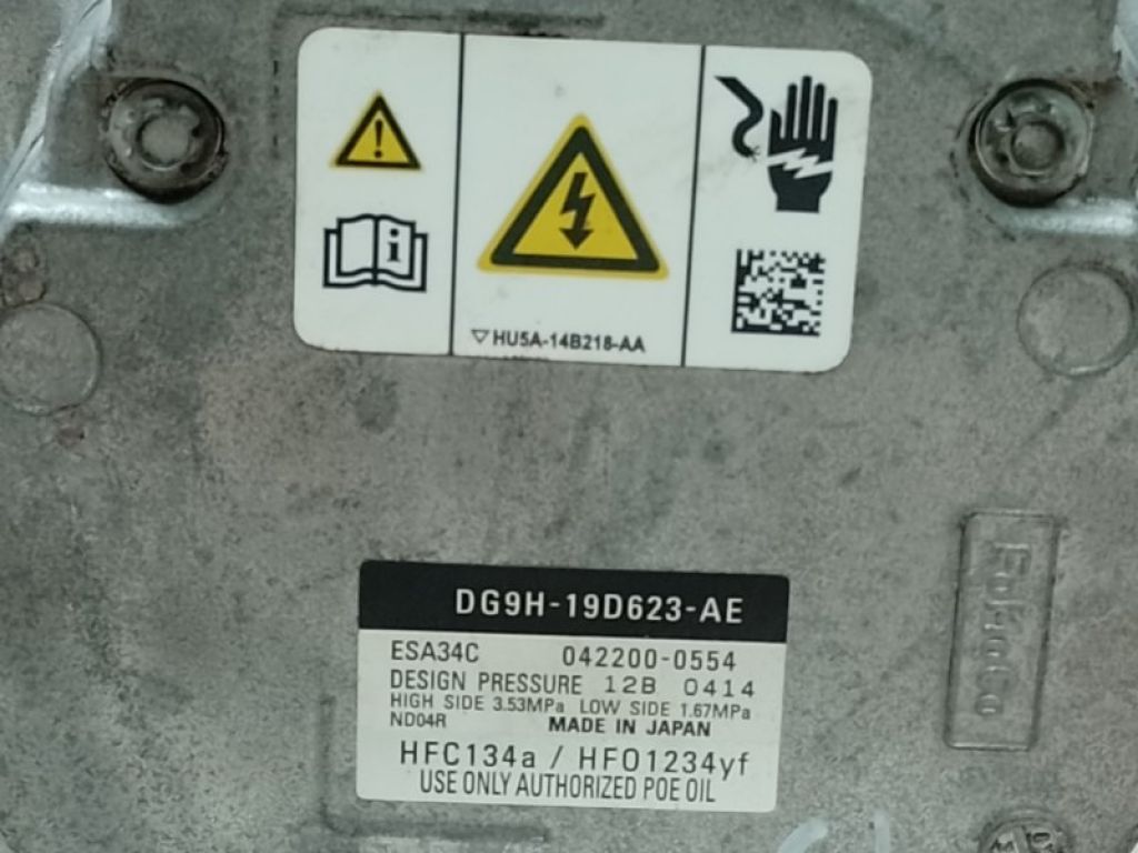 DG9Z-19703-D | Компресор кондиціонера FORD FUSION 14- - Фото 6