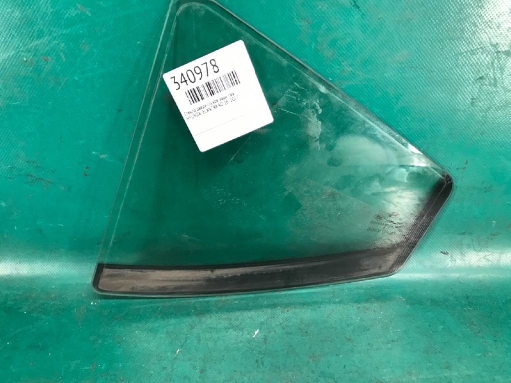 83417-F2020 | Скло дверей глухе задн. лів. HYUNDAI ELANTRA AD 16-