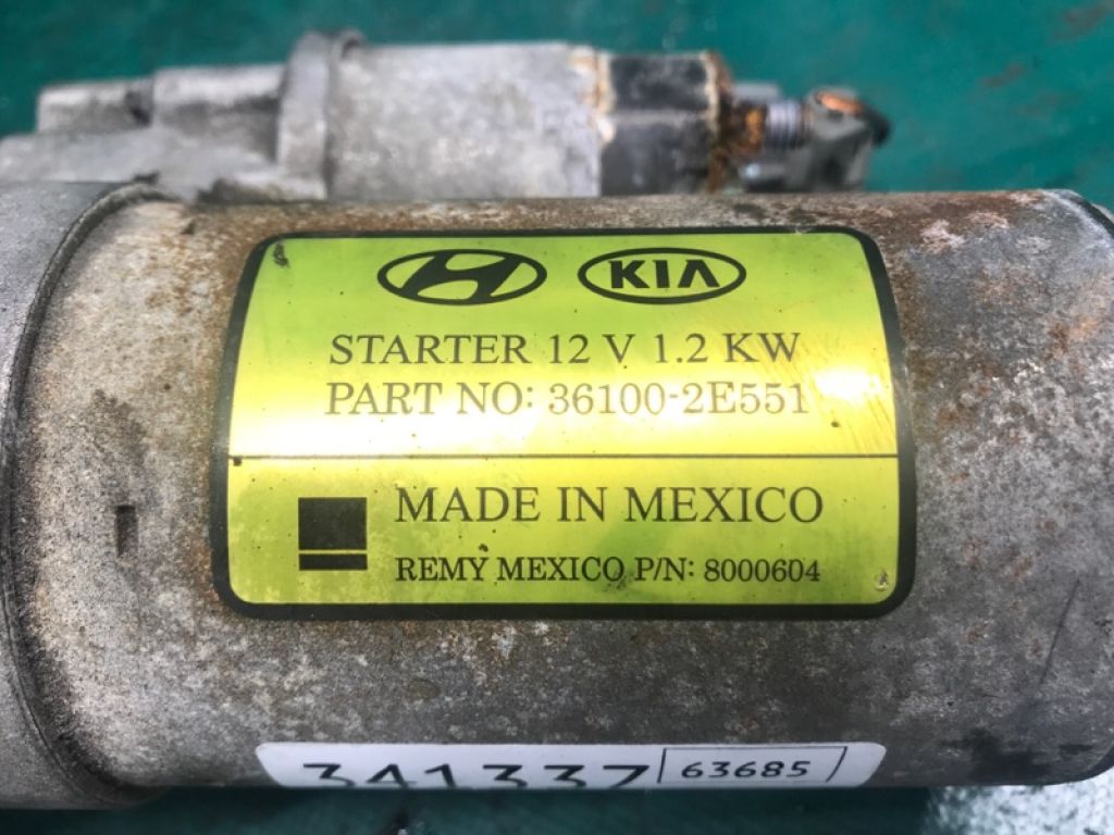 36100-2E551 | стартер HYUNDAI ELANTRA AD 16- - Фото 3