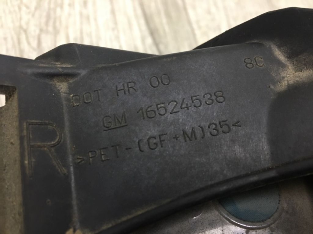 16526134 | Фара прав. CHEVROLET SUBURBAN 00-06 - Фото 7