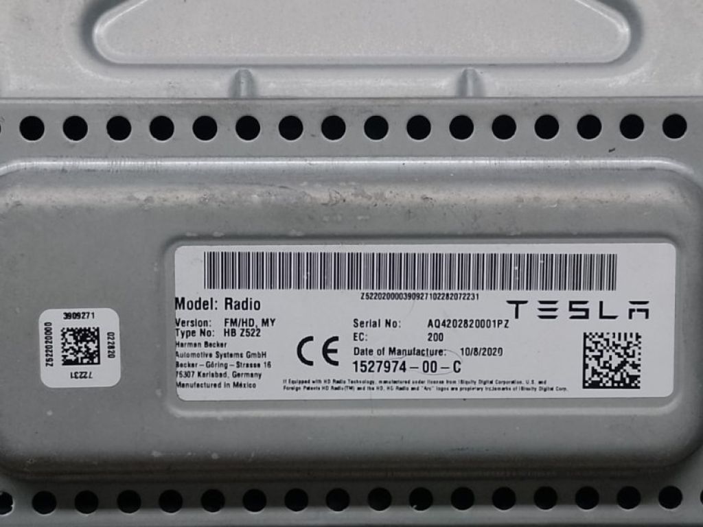 1527974-00-C | Усилитель антенны TESLA MODEL Y 19- - Фото 5