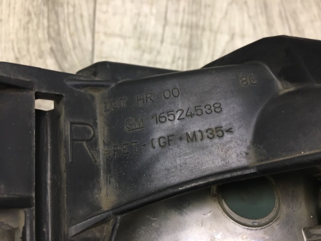 16526134 | Фара прав. CHEVROLET SUBURBAN 00-06 - Фото 8