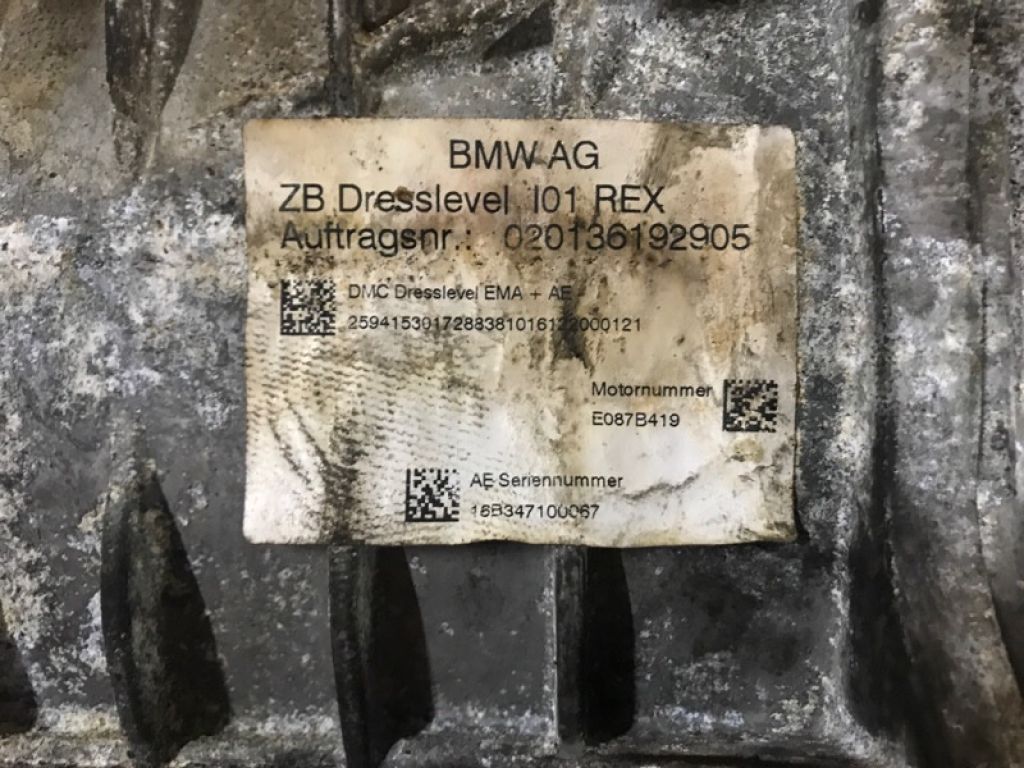 12 35 8 629 034 | Двигатель электрический BMW I3 (I01) 13–22 - Фото 7