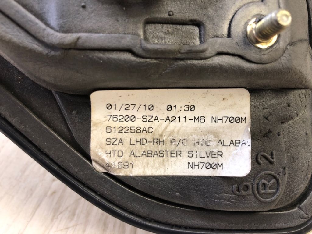 76208-SZA-A11ZA | Зеркало прав. HONDA PILOT 08-15 - Фото 7