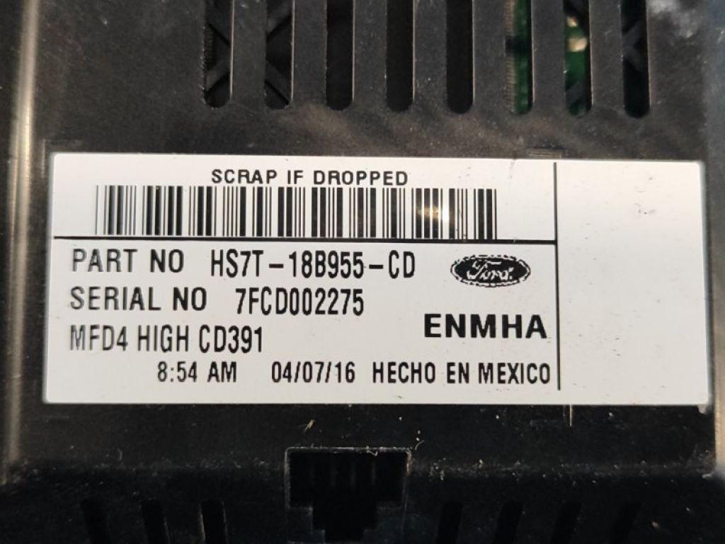 HS7T-18B955-CD | Монитор FORD FUSION 14- - Фото 4