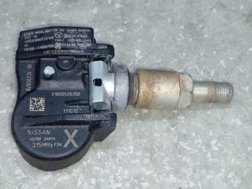 40700-3AN1A | Датчик тиску в шинах NISSAN JUKE 10-19