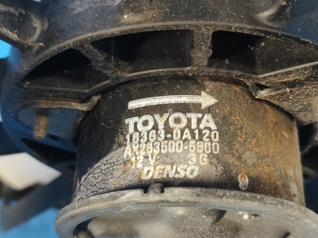 16711AD010 | Диффузор вентилятора основного радиатора TOYOTA CAMRY 40 06-11 - Фото 8