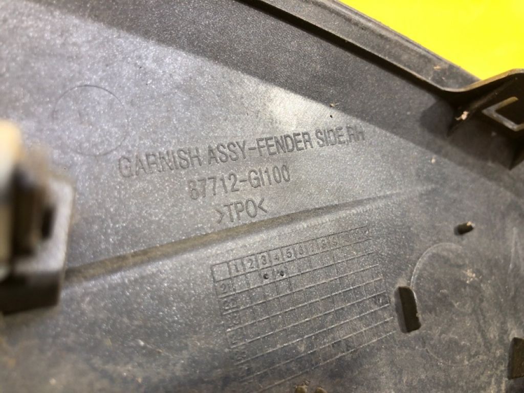 87712 GI000 CA | Накладка крила (розширювач арки) прав. HYUNDAI IONIQ 5 21- - Фото 5