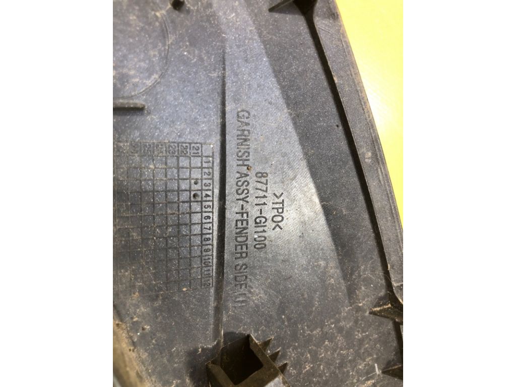 87711 GI000 CA | Накладка крила (розширювач арки) лів. HYUNDAI IONIQ 5 21- - Фото 6