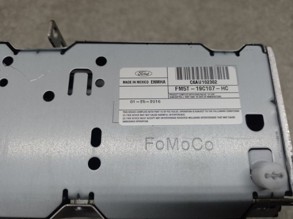 FM5Z-18C869-HA | магнітола FORD FOCUS 10-18 - Фото 4