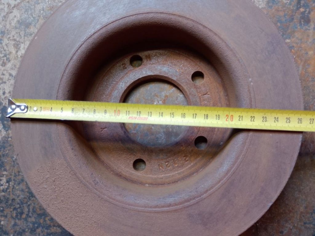 C24Y-26-251C | Тормозной диск задний MAZDA 3 BL 09-13 - Фото 4