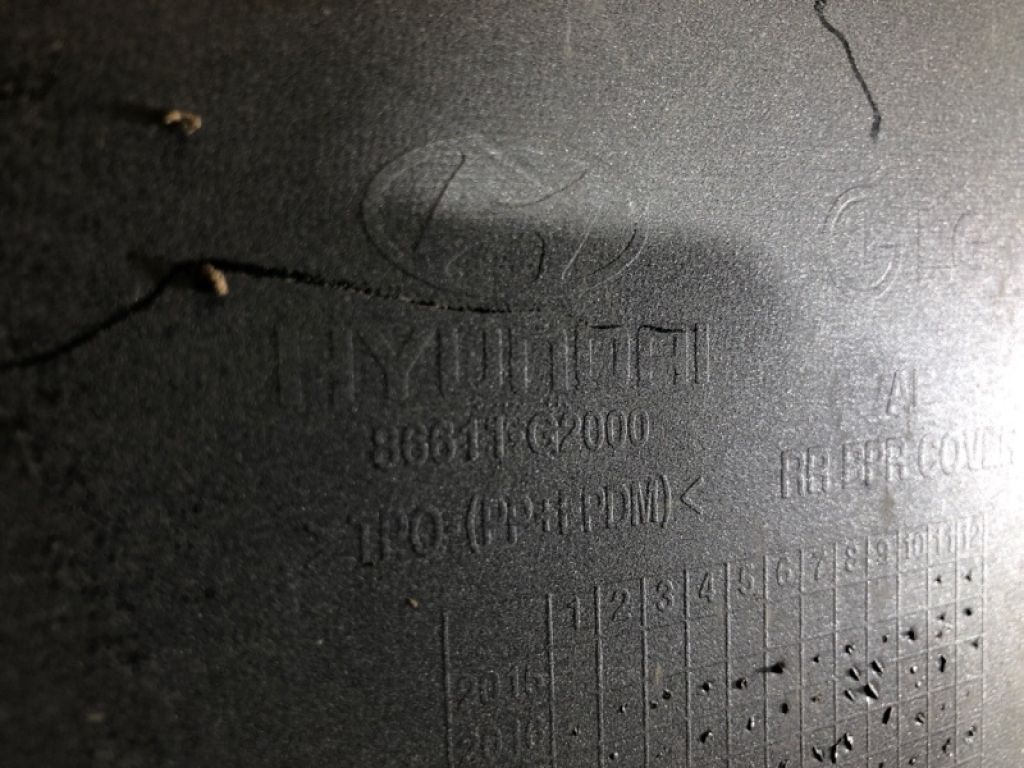 86611 G2000 | Бампер задній HYUNDAI IONIQ 19-22 - Фото 6