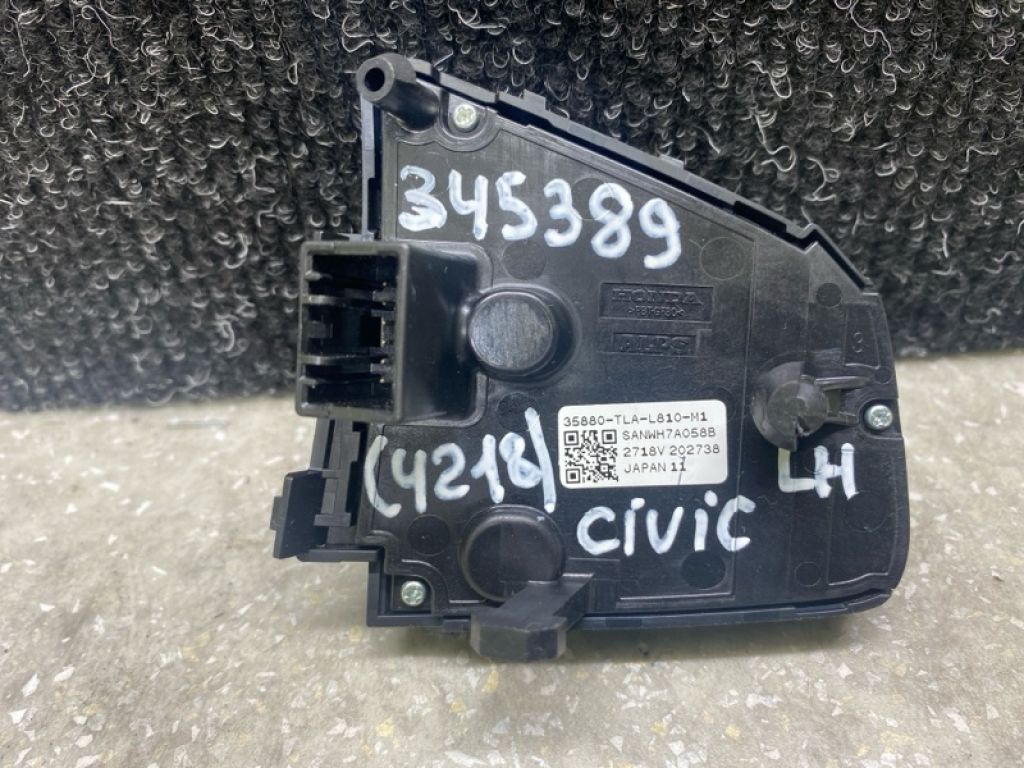 35880-TLA-L81 | Кнопки на руль лев. HONDA CIVIC FC/FK 15- - Фото 2