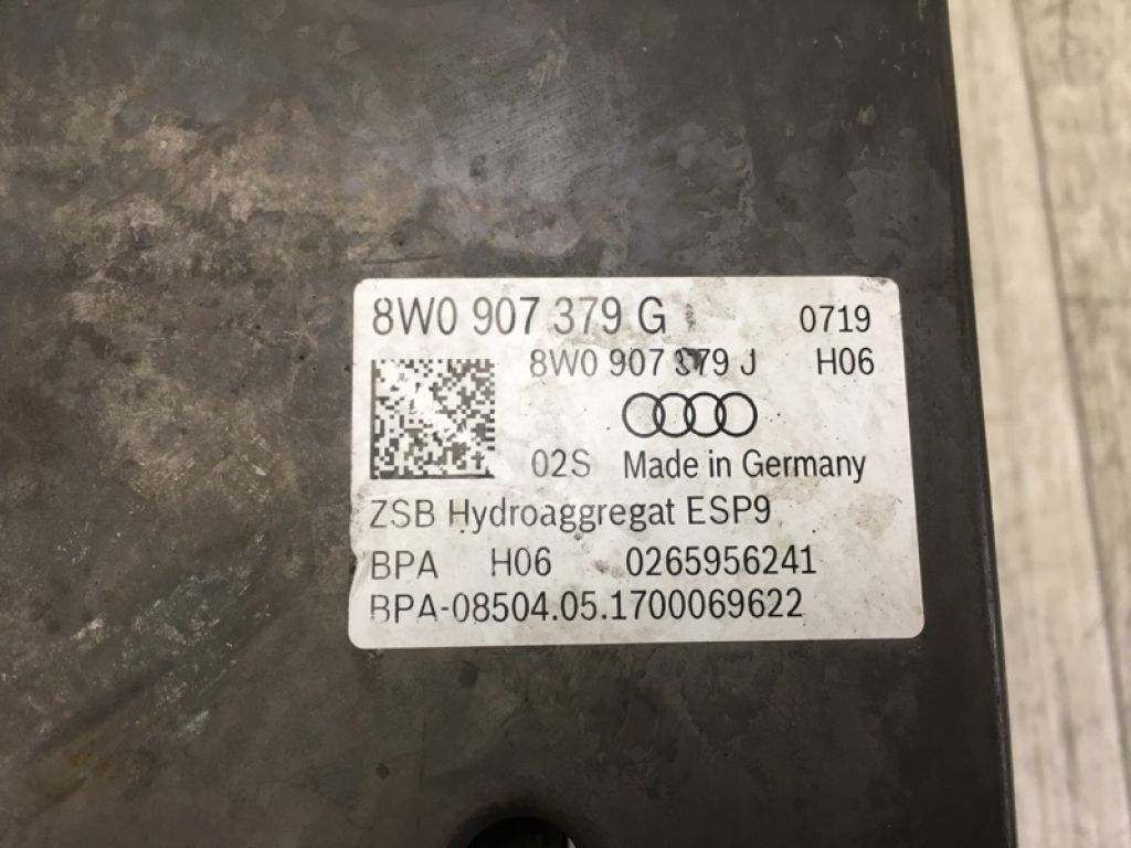 8W0907379G | Блок антиблокувальної системи AUDI A4 15- - Фото 6