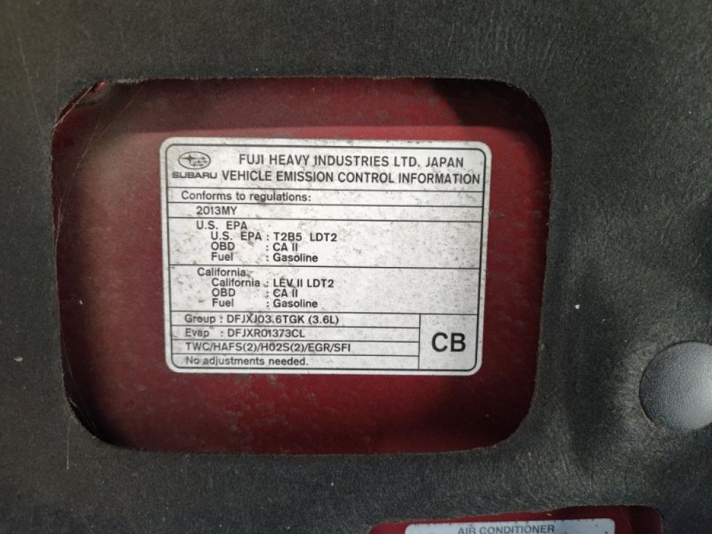 57229XA03A9P | Капот SUBARU TRIBECA B10 07-13 - Фото 14
