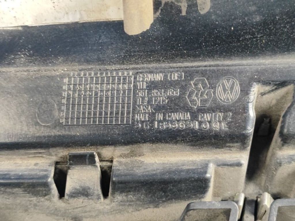 561853651C OQE | Решітка радіатора VOLKSWAGEN PASSAT B7 11-15 - Фото 5