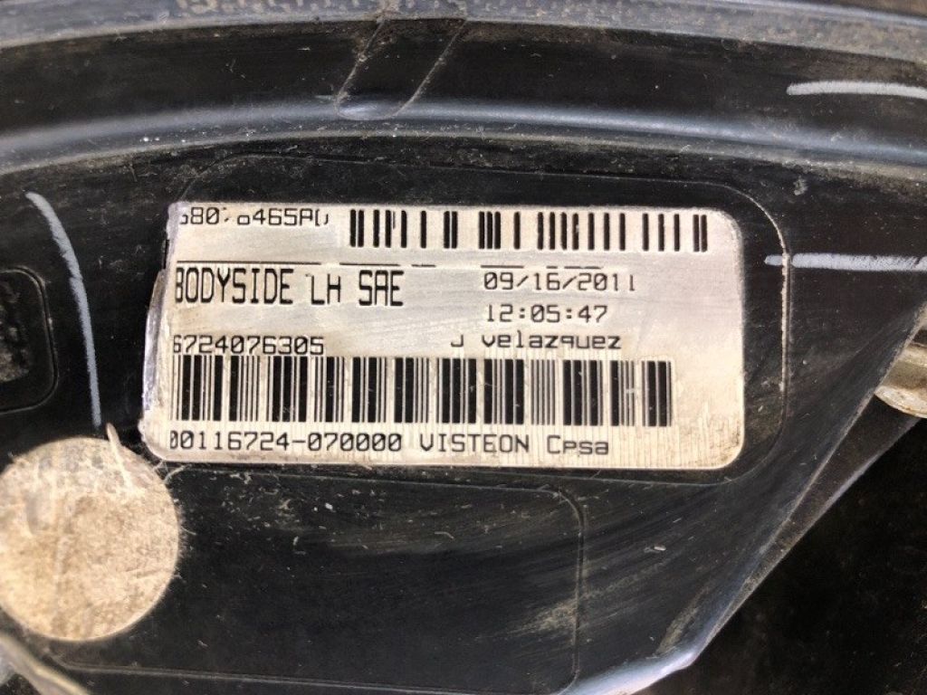 68078 465AD | Ліхтар зовнішній лів. DODGE JOURNEY 08-20 - Фото 8