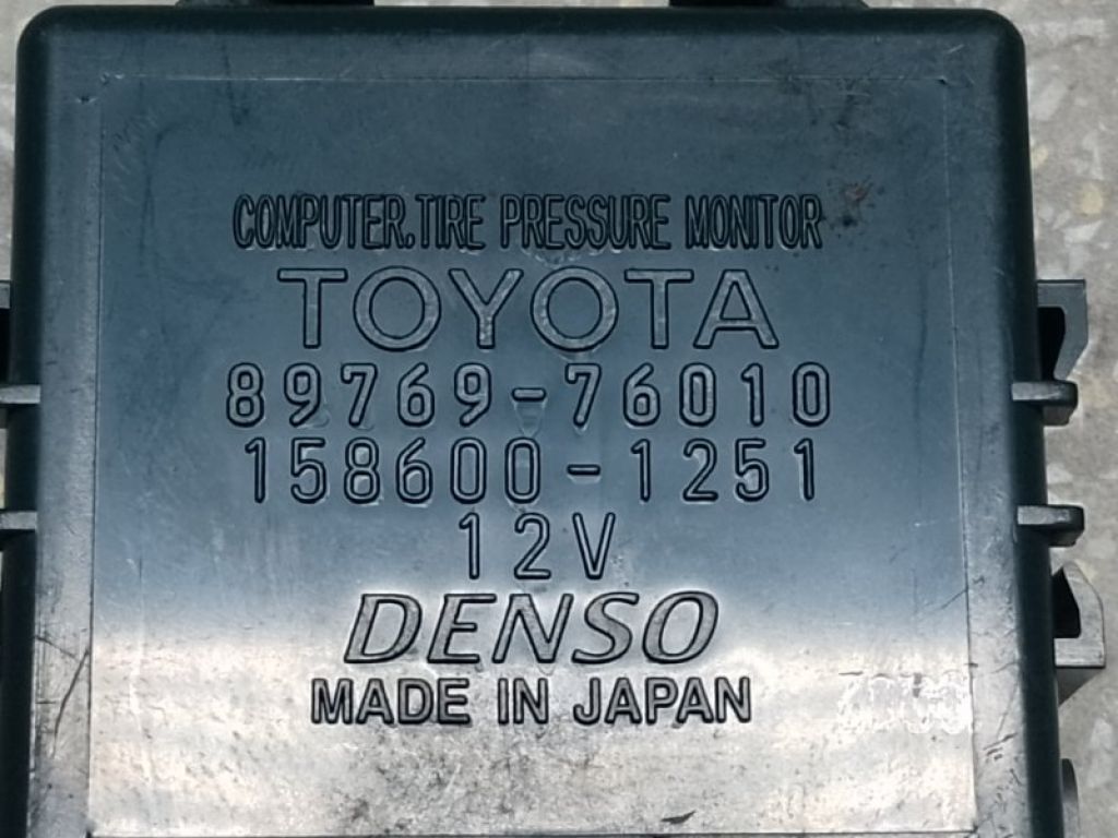 89769-76010 | Блок керування тиском в шинах LEXUS CT200 11-17 - Фото 4