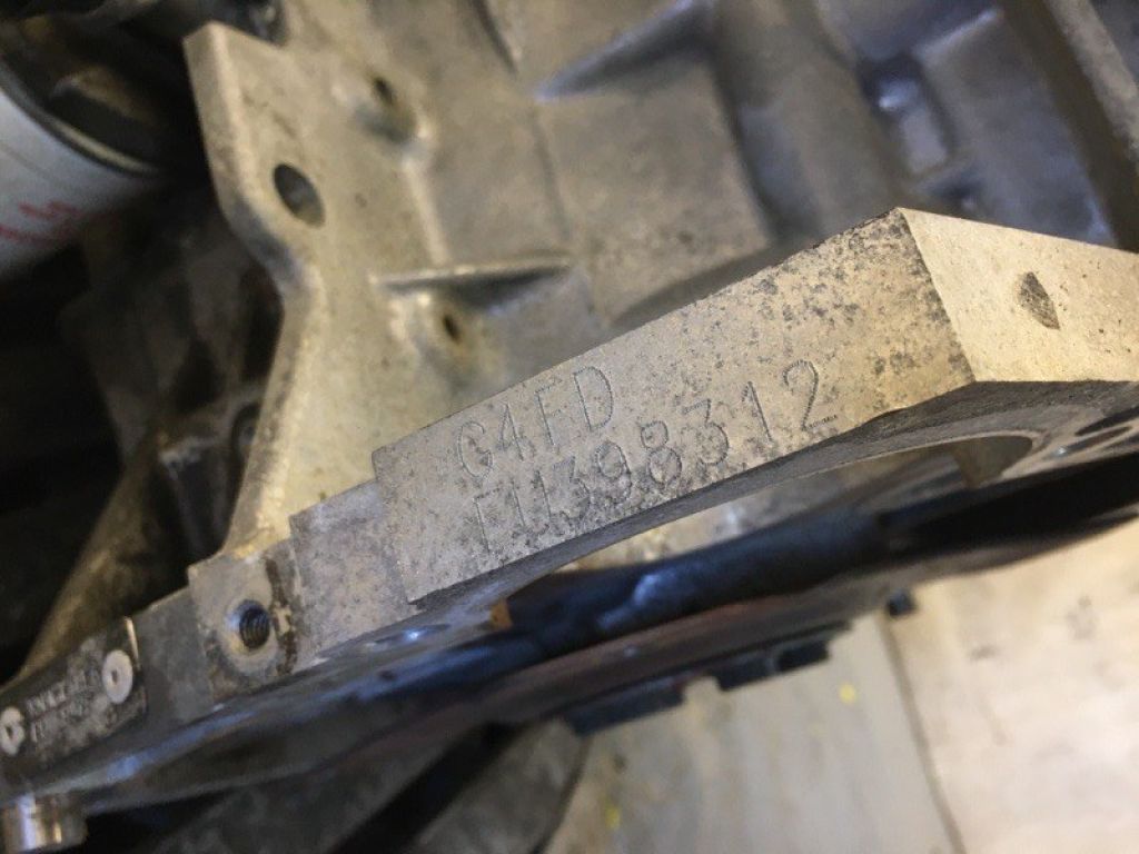 G4FD | Двигун бензин HYUNDAI ACCENT RB 10- - Фото 7