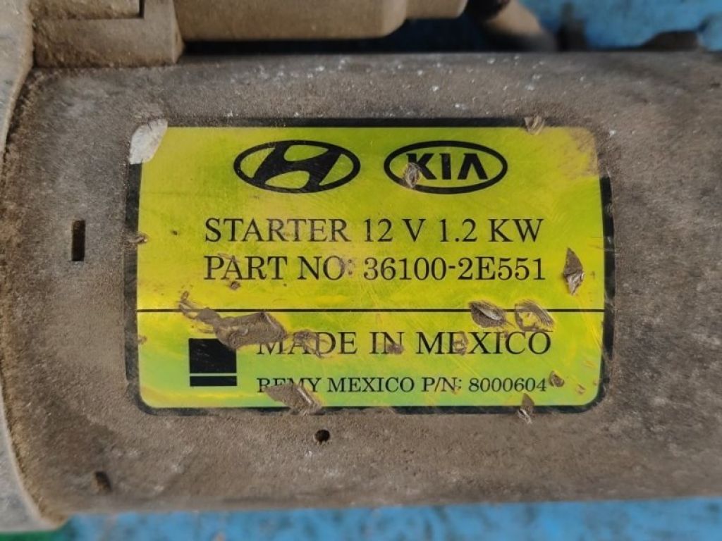36100-2E120 | стартер HYUNDAI ELANTRA MD 10-15 - Фото 6