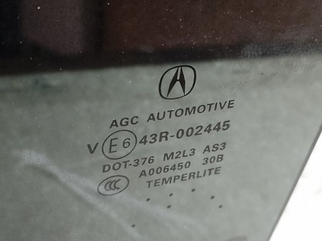 73450-TX4-A01 | Скло дверей задн. лів. ACURA RDX 12-19 - Фото 2