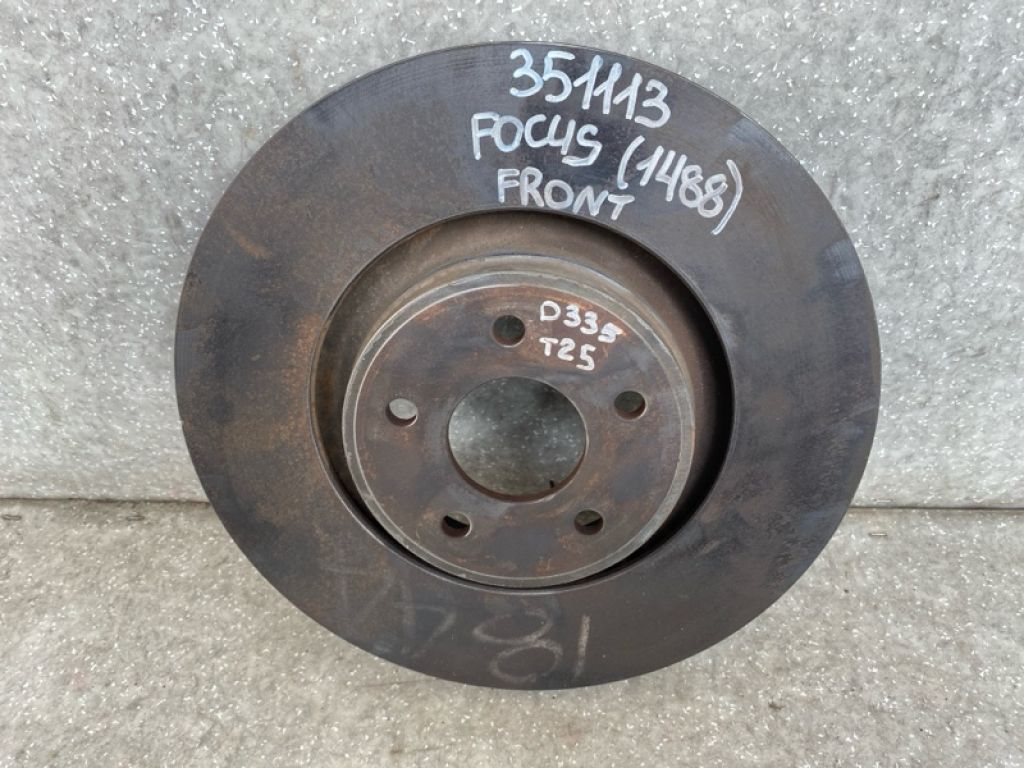 EJ7Z-1125-B | Тормозной диск передний FORD FOCUS 10-18