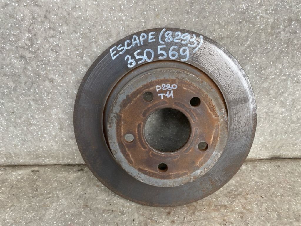 CV6Z-2C026-C | Тормозной диск задний FORD ESCAPE 12-19