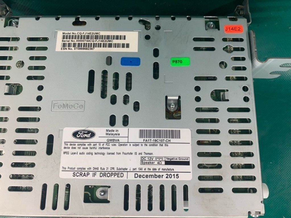 FA1Z-18C869-G | CD-чейнджер LINCOLN MKX 16-18 - Фото 3