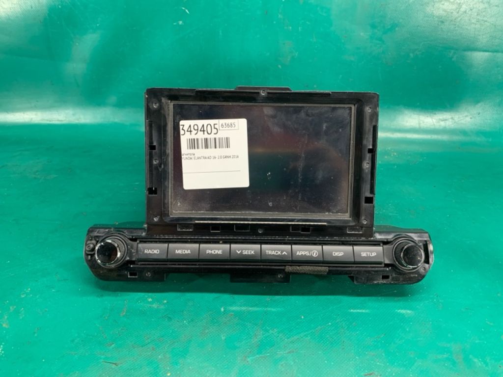96160F2100UAT | Магнитола HYUNDAI ELANTRA AD 16-