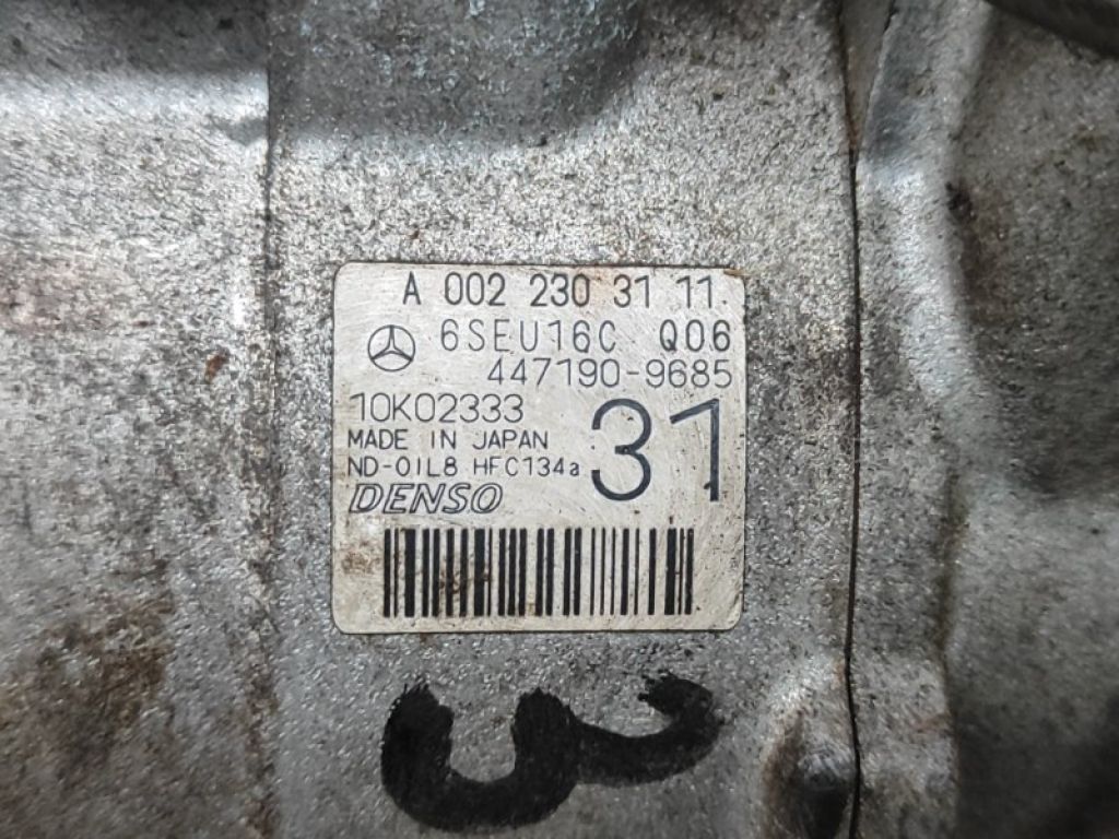 A0022303111 | Компрессор кондиционера MERCEDES E-CLASS W211 02-09 - Фото 8