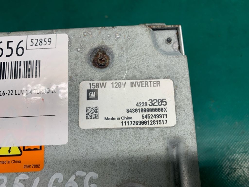42393205 | Инвертор CHEVROLET TRAX 16-22 - Фото 2