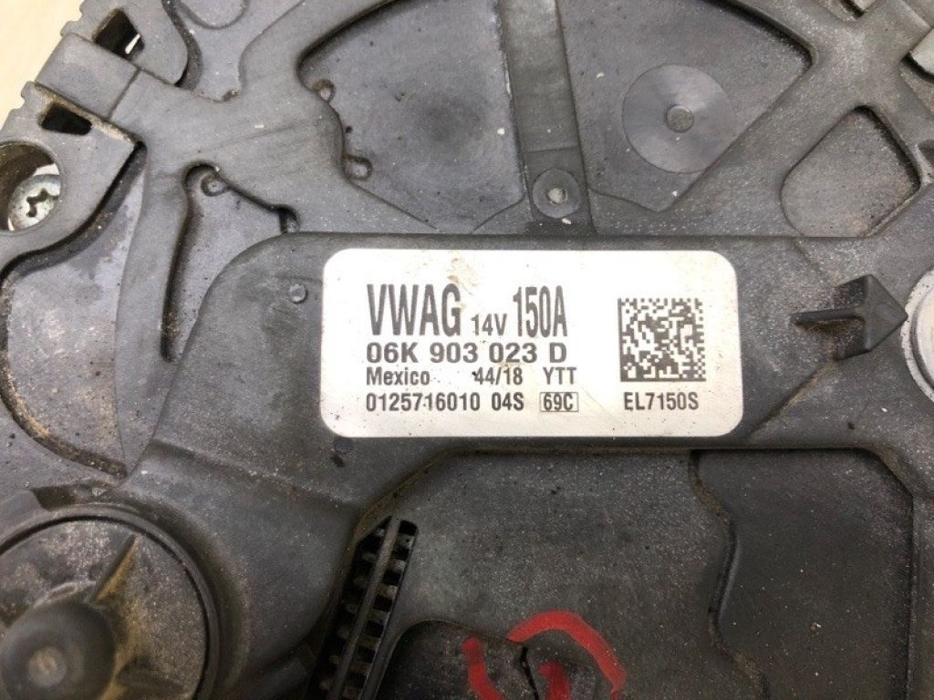 06K 903 023 K | Генератор VOLKSWAGEN TIGUAN 16-23 - Фото 7