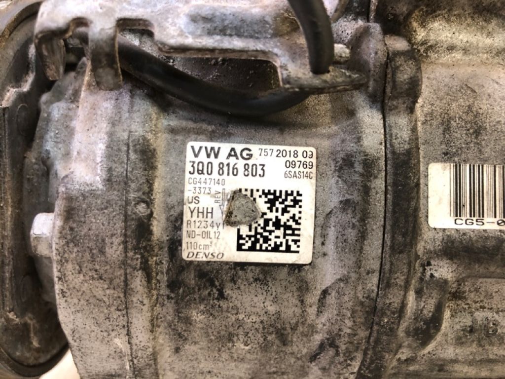 3Q0 816 803 | Компрессор кондиционера VOLKSWAGEN TIGUAN 16-23 - Фото 8