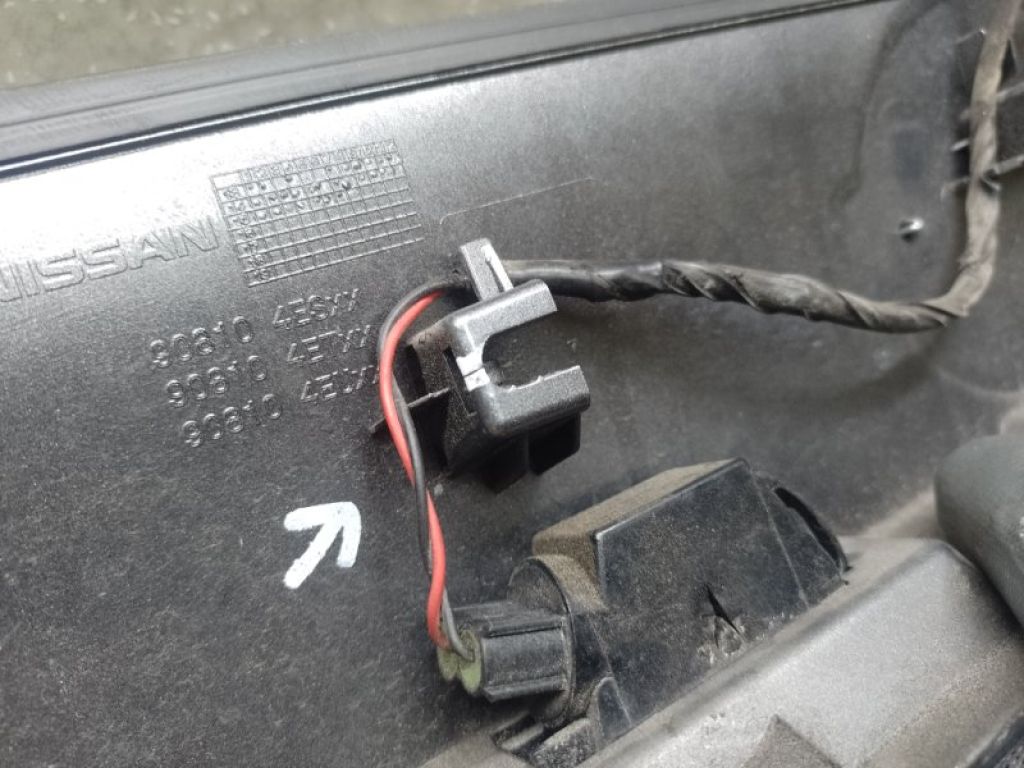 90810-4ES0H | Панель подсветки номера NISSAN QASHQAI/ROGUE SPORT 14- - Фото 7