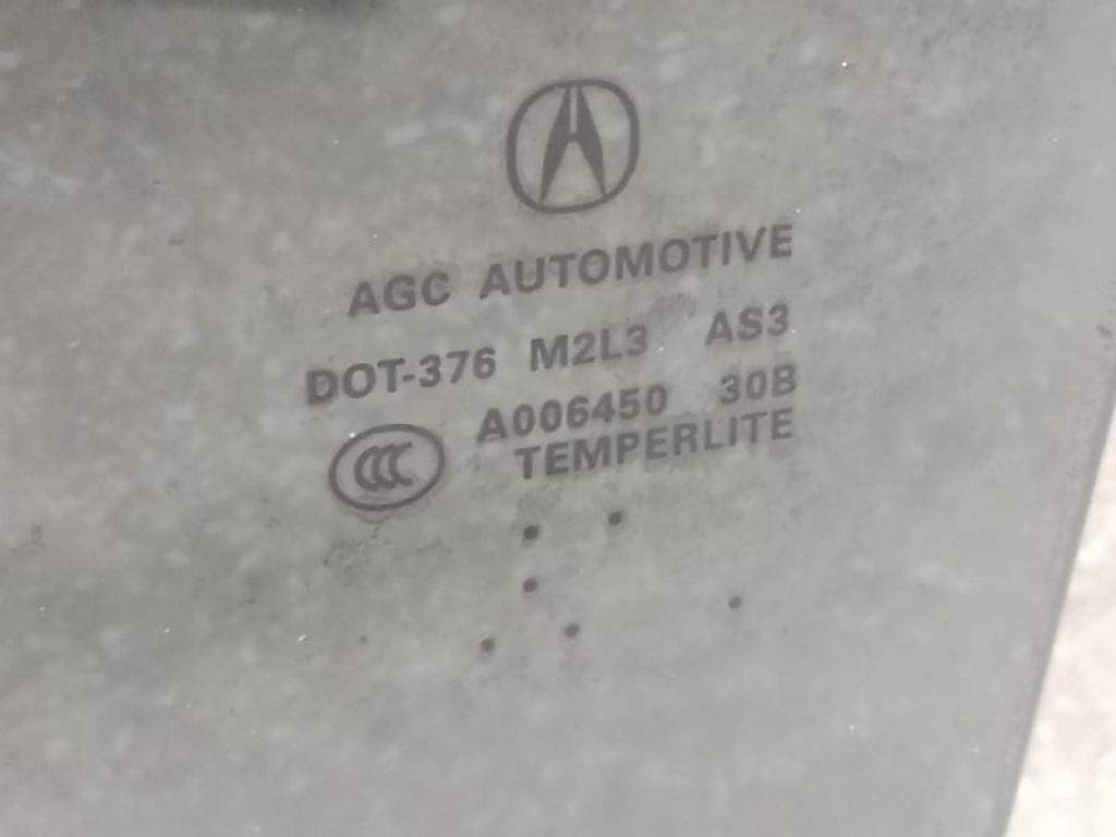 73450-TX4-A00 | Скло дверей задн. лів. ACURA RDX 12-19 - Фото 2