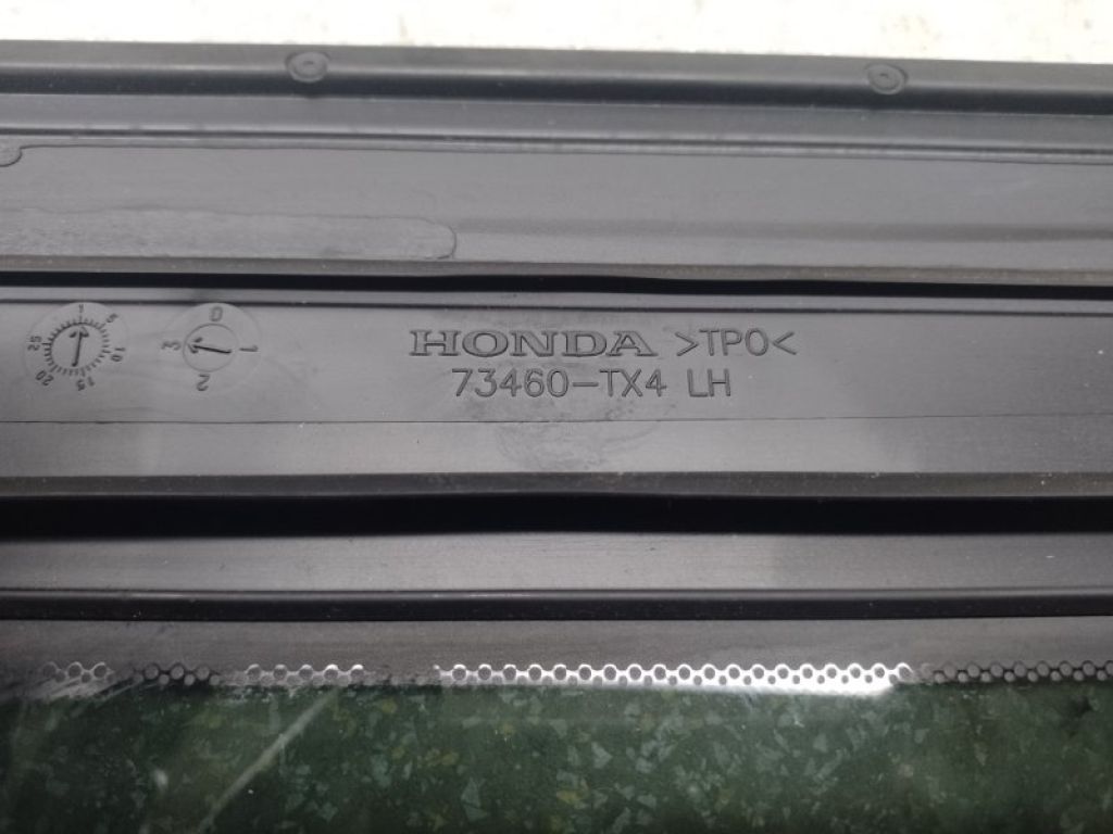 73460-TX4-A02 | Стекло двери глухое задн. лев. ACURA RDX 12-19 - Фото 3