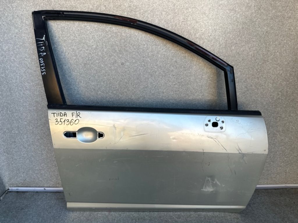 H0100-ED0MM | Двері передн. прав. NISSAN TIIDA/VERSA C11 04-11 - Фото 2