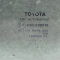 68104-06290 | Стекло двери задн. лев. TOYOTA CAMRY 70 17- - Превью 2
