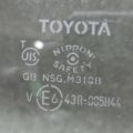 68104-47080 | Скло дверей задн. лів. TOYOTA PRIUS PLUS 11-14 - Прев'ю 2
