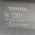 68140-52370 | Скло дверей задн. лів. TOYOTA PRIUS C/AQUA 11-14 - Прев'ю 2