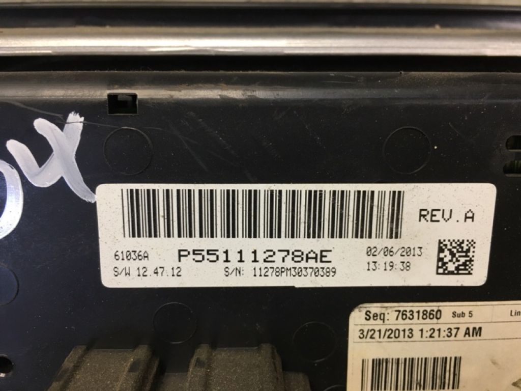 55111 278AE | Блок керування піччю JEEP COMPASS 06-16 - Фото 5