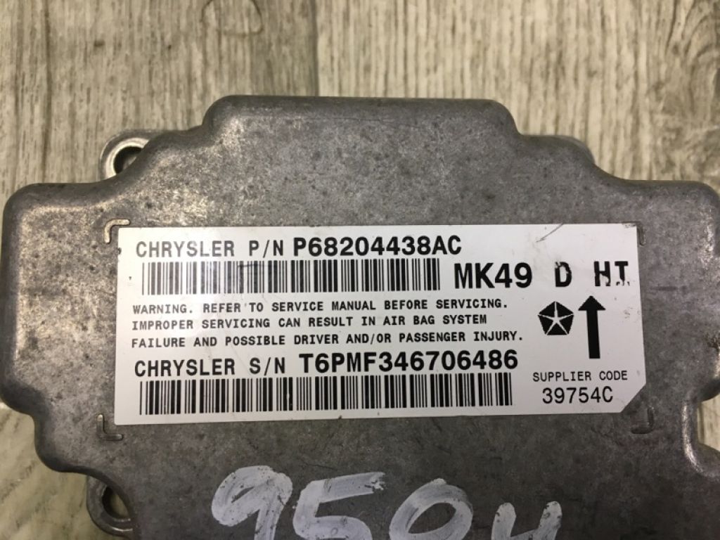 68204 438AB | Блок керування AIRBAG JEEP COMPASS 06-16 - Фото 4