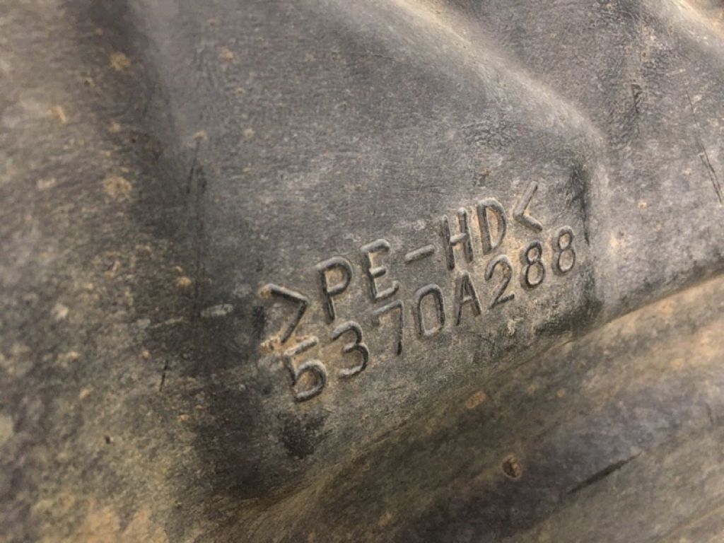 5370B102 | Підкрилок передн. прав. MITSUBISHI LANCER X 10 07-15 - Фото 5