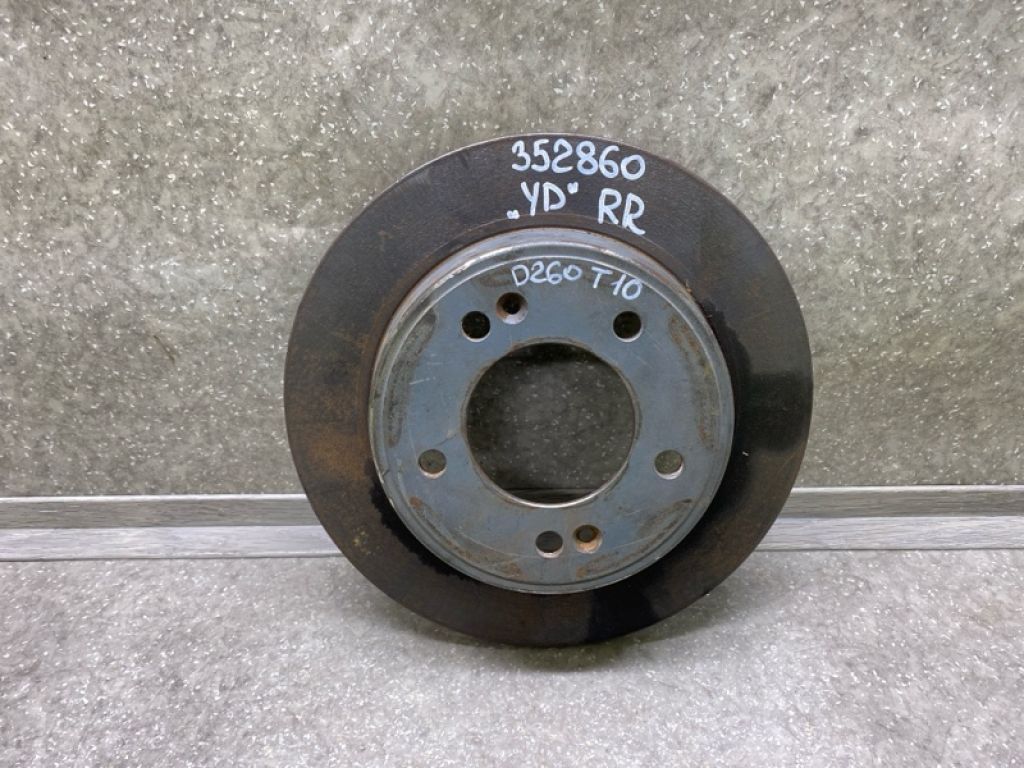 58411-3X300 | Гальмівний диск задній KIA FORTE YD 12-