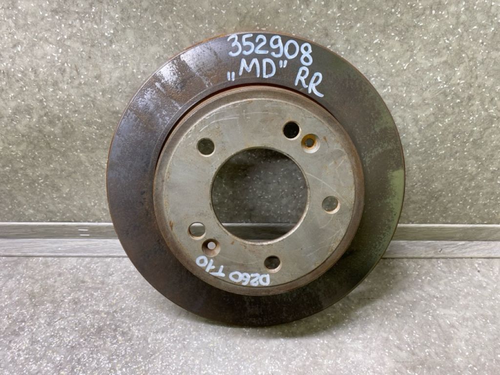 58411-3Y300 | Тормозной диск задний HYUNDAI ELANTRA MD 10-15