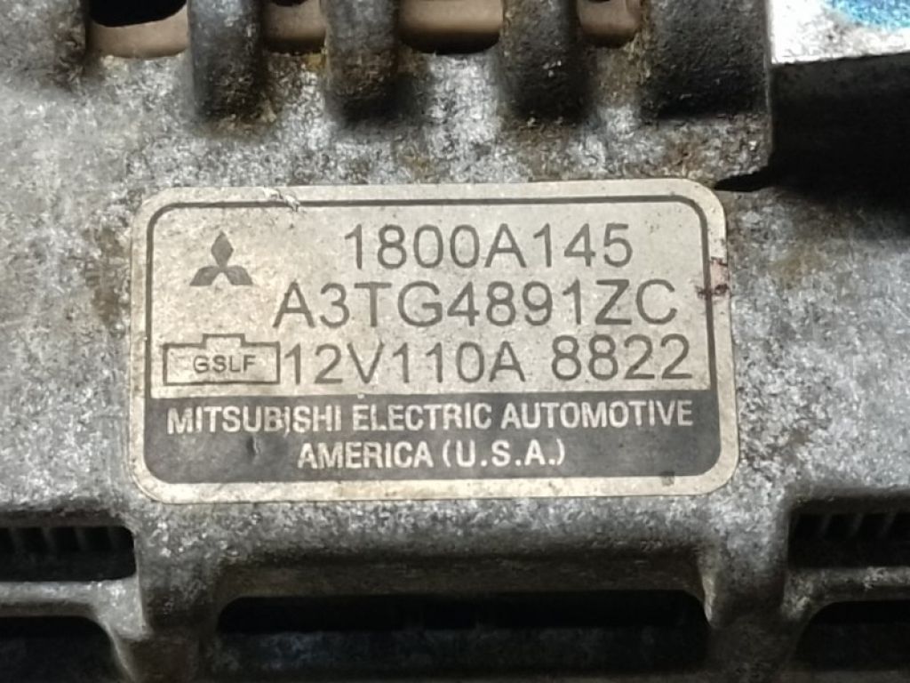 1800A145 | Генератор MITSUBISHI GALANT 03-12 - Фото 5