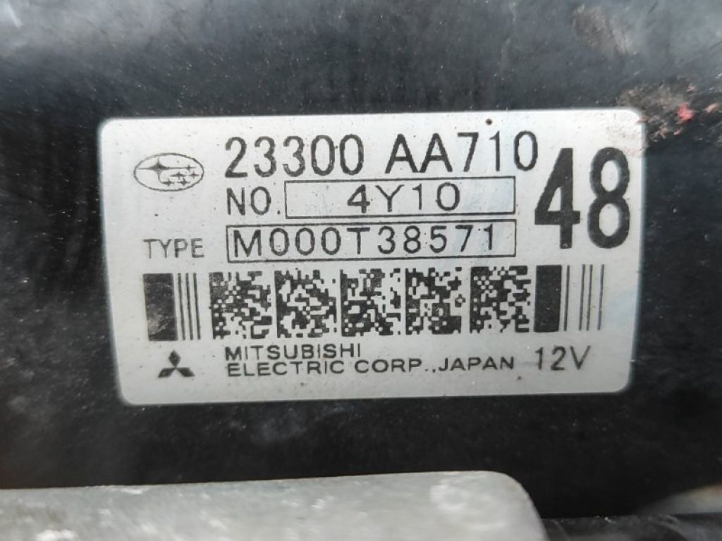 23300AA710 | стартер SUBARU CROSSTREK 12-17 - Фото 6